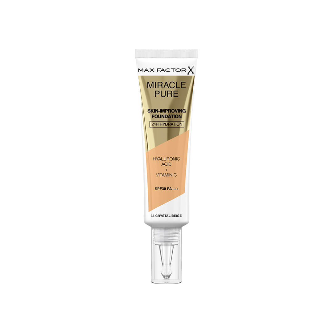 Max Factor Miracle Pure Skin-Improving Foundation Crystal Beige 30 ml