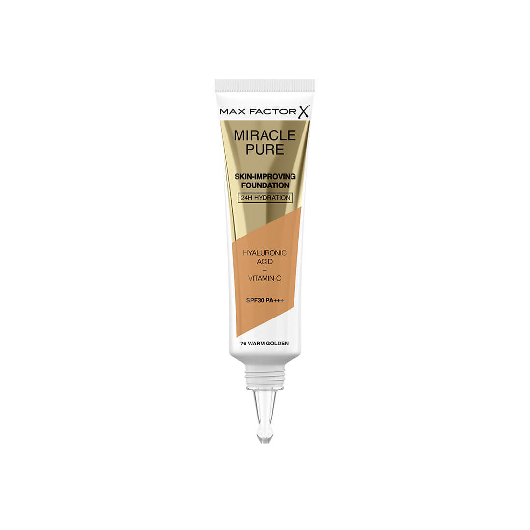Max Factor Miracle Pure Skin Improving Foundation Warm Golden 76 30 ml