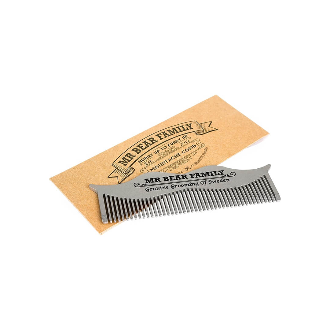 Mr Bear Family Stainless Steel Comb