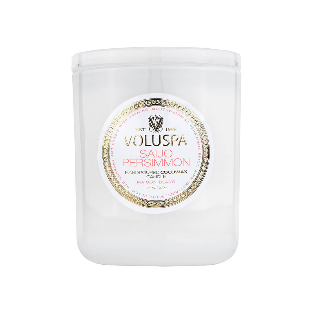 Voluspa Maison Blanc Classic Boxed Candle Saijo Persimmon 269g