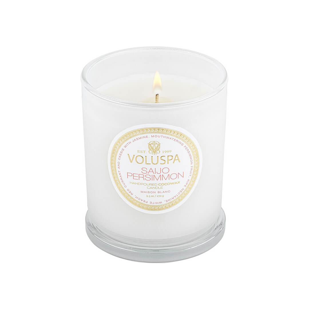 Voluspa Maison Blanc Classic Boxed Candle Saijo Persimmon 269g