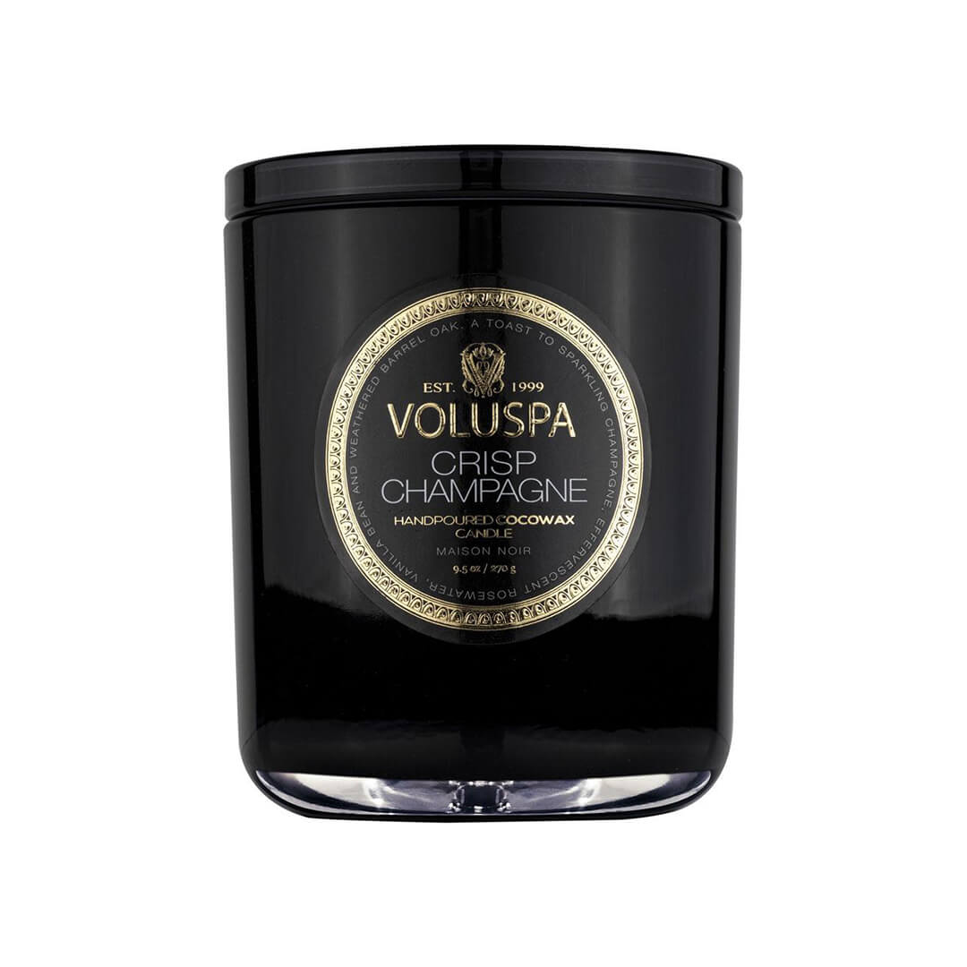 Voluspa Maison Noir Classic Boxed Candle Crisp Champagne 269g