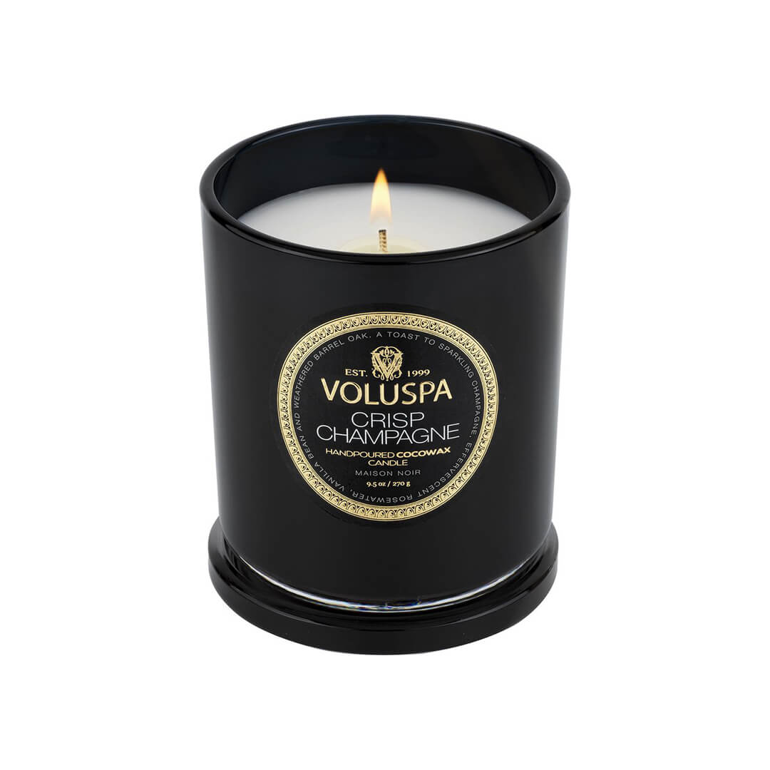 Voluspa Maison Noir Classic Boxed Candle Crisp Champagne 269g