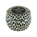 Voluspa Maison Noir Mini Tin Candle French Linen 113g