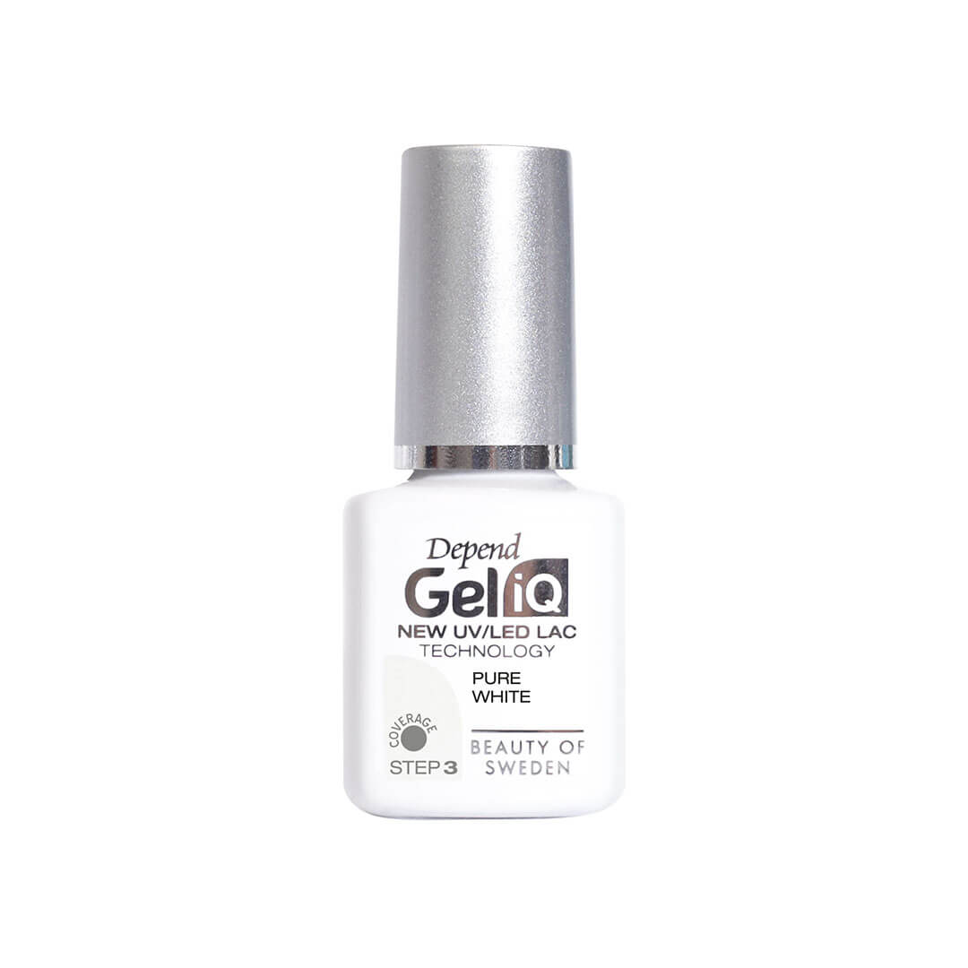 Depend Gel iQ Nail Polish Pure White 1000