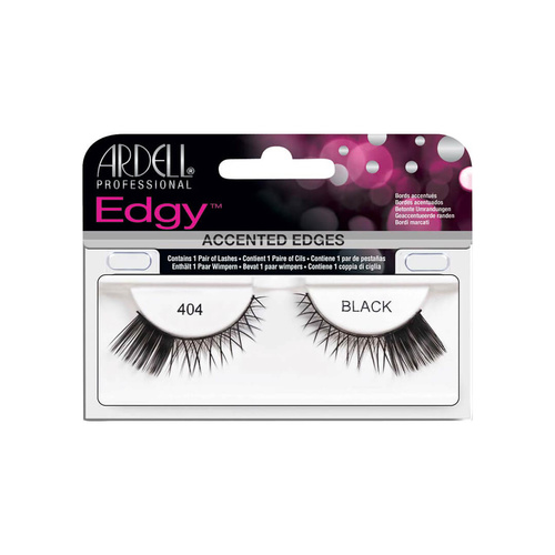 Ardell Accent Lashes Edgy Frans 404 Black