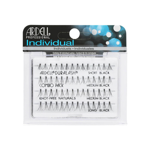 Ardell Indviduals Duralash Naturals Knot-free Flares Combo Pack Black