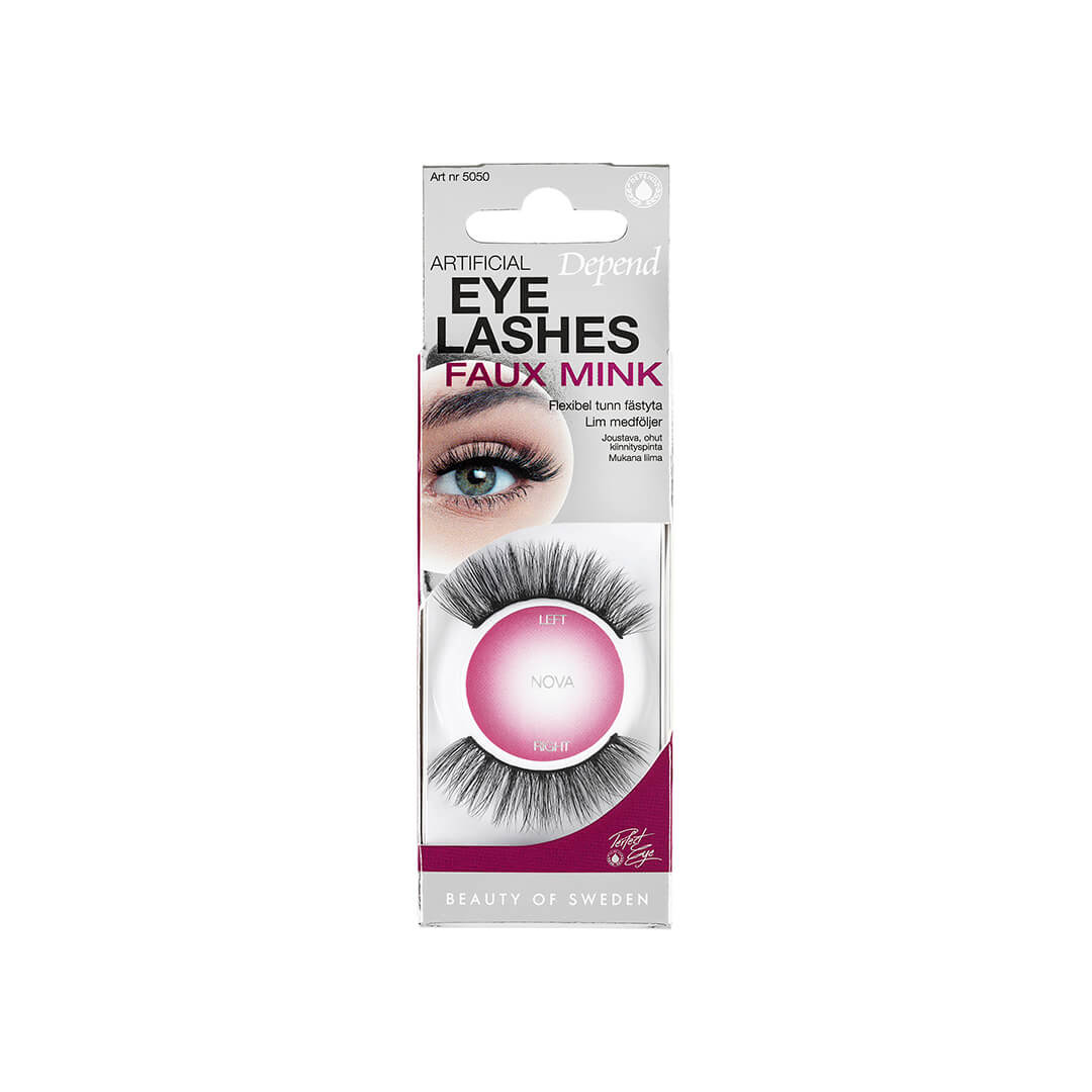 Depend Perfect Eye Artificial Eye Lashes Faux Mink Nova