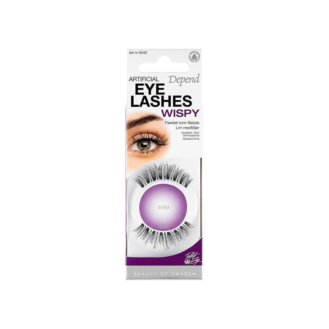 Depend Perfect Eye Artificial Eye Lashes Wispy Svea