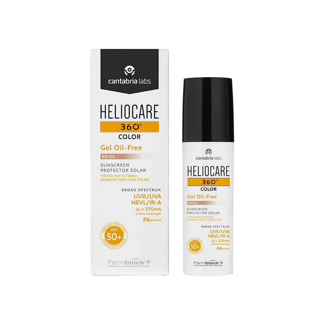 Heliocare 360 Color Gel Oil Free Beige Spf50 50 ml