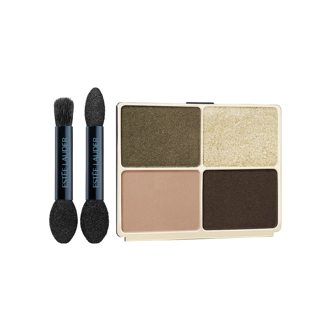 Estee Lauder Pure Color Envy Luxe Eyeshadow Quad Metal Moss 6g