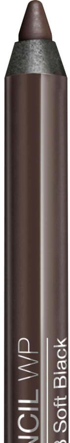 IsaDora Eyebrow Pencil Waterproof Soft Black 38 1.2g