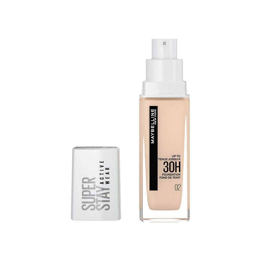 Maybelline Superstay Active Wear Up To 30H Foundation Naked Ivory 02 30 ml