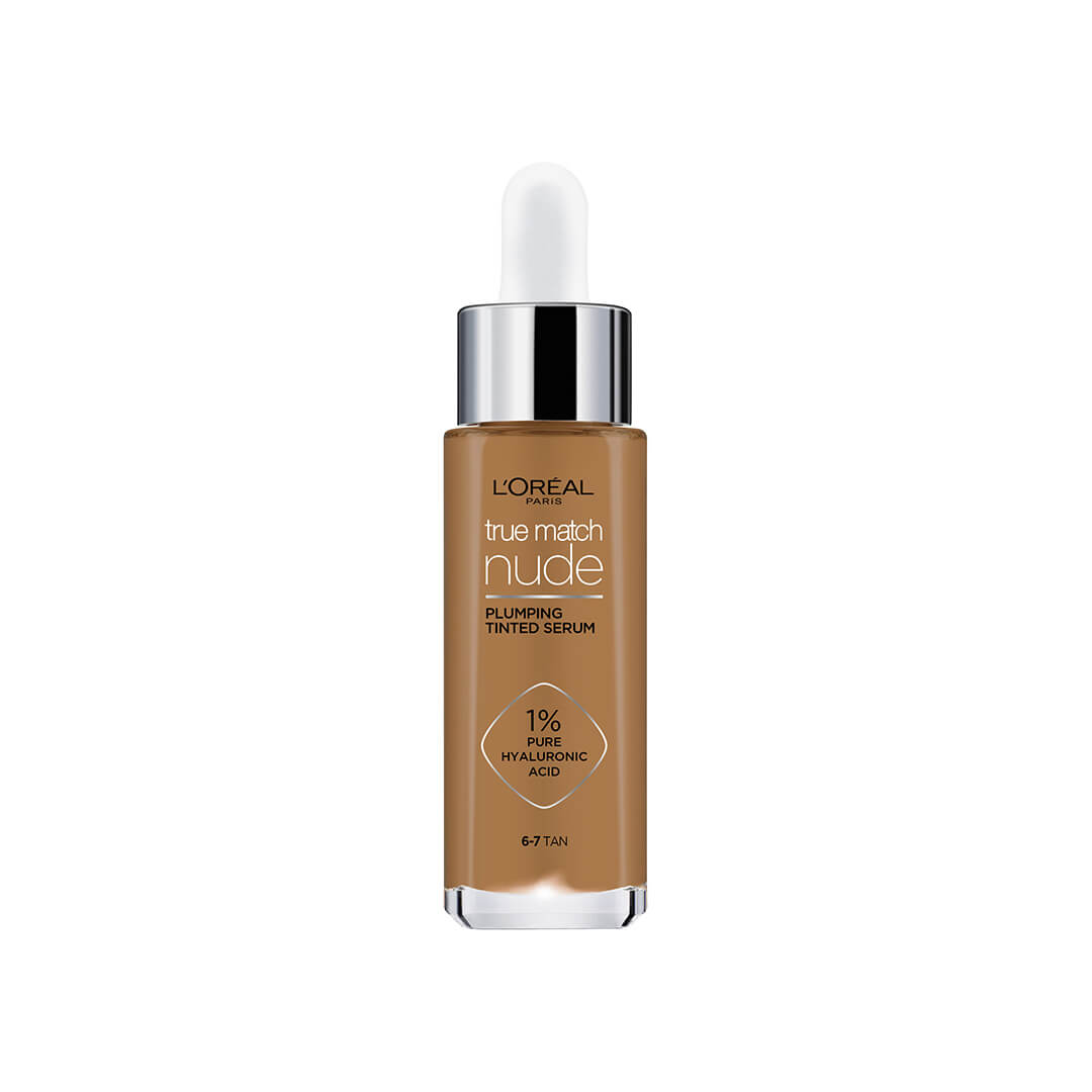 Loreal Paris True Match Nude Plumping Tinted Serum Tan 6-7 30 ml