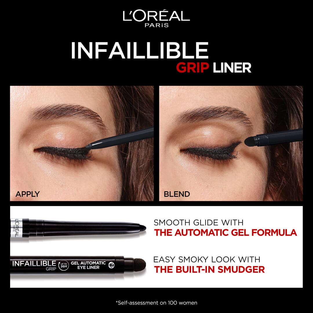 Loreal Paris Infaillible Grip 36H Gel Automatic Eyeliner Turquoise Faux Fur 7 0.