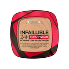 Loreal Paris Infaillible 24H Fresh Wear Powder Foundation Radiant Sand 250 9g