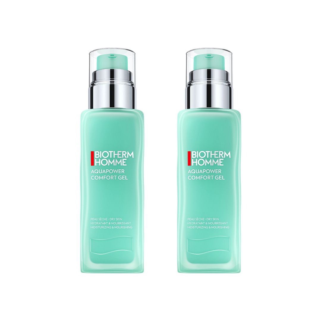 Biotherm Homme Aquapower Dry Skin 2 x 75 ml