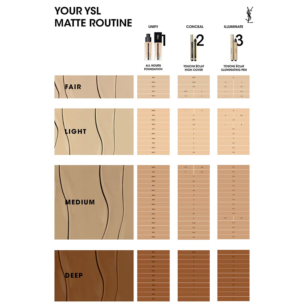 Yves Saint Laurent All Hours Foundation Mw8 25 ml
