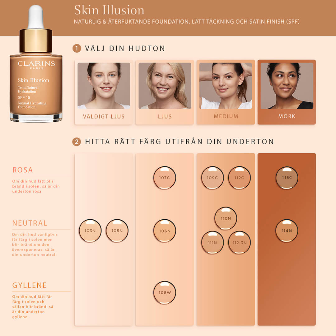 Clarins Skin Illusion Nude 105