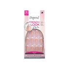 Depend French Look Lösnaglar Oval Rosa