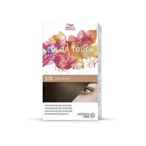 Wella Professional Color Touch Otc Pure Naturals Light Brown 5/0 130 ml