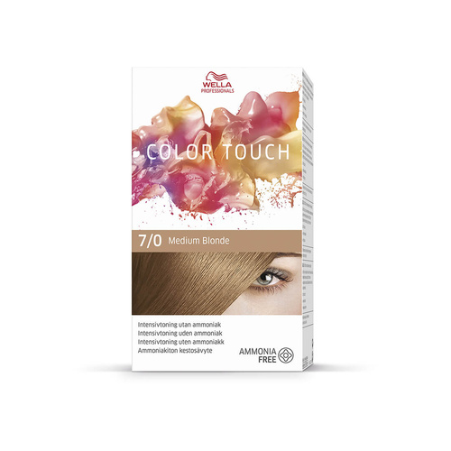 Wella Professional Color Touch Otc Pure Naturals Medium Blonde 7/0 130 ml