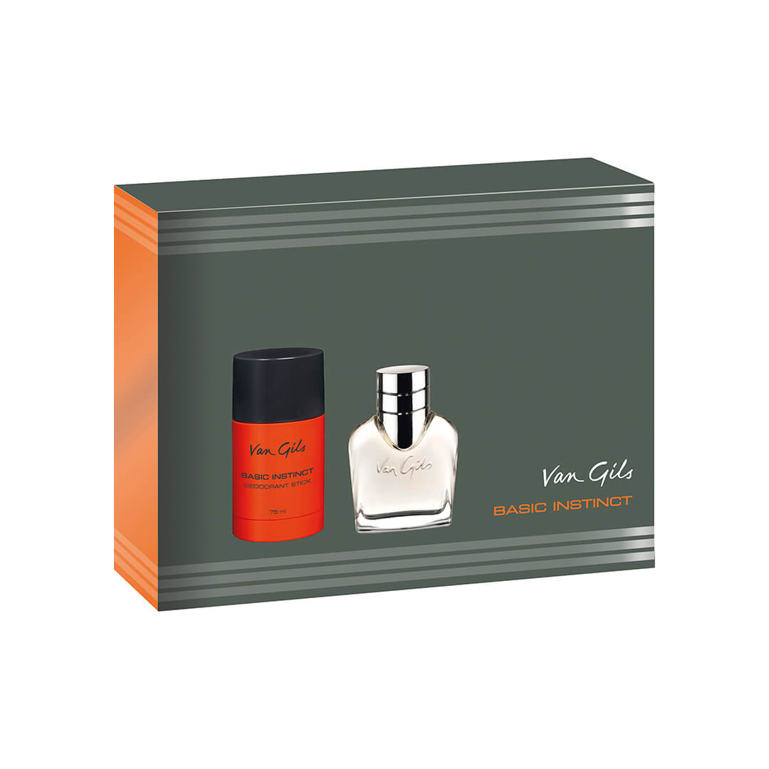 Van Gils Basic Instinct EdT And Deo Stick Christmas Set