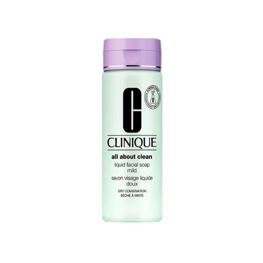 Clinique Liquid Facial Soap Mild Cleanser Very Dry To Combination Skin 200 ml