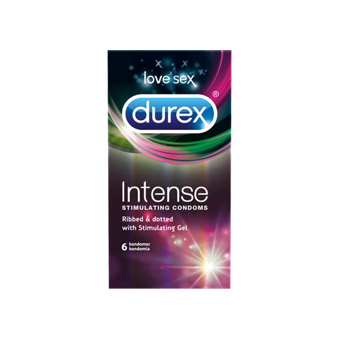 Durex Condoms Intense 6 Pcs 6 pcs