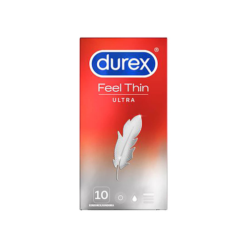 Durex Condoms Feel Thin Ultra 10 pcs