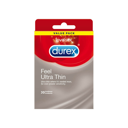 Durex Condoms Feel Ultra Thin 30 pcs