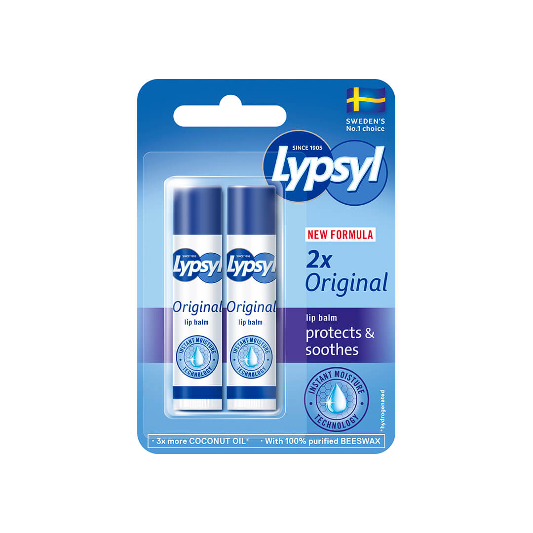 Lypsyl Orginal Lip Balm 2 x 5 ml