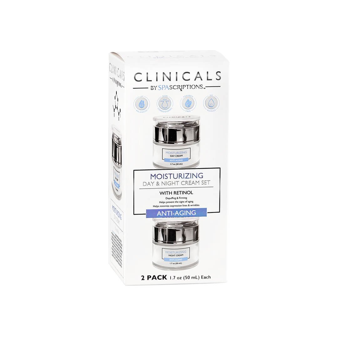 SpaScriptions Clinicals Moisturizing Day And Night Cream Set 2 x 50 ml