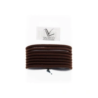 Avalea Snoddar Utan Metall Tjocka 4 mm Brun 8 pcs