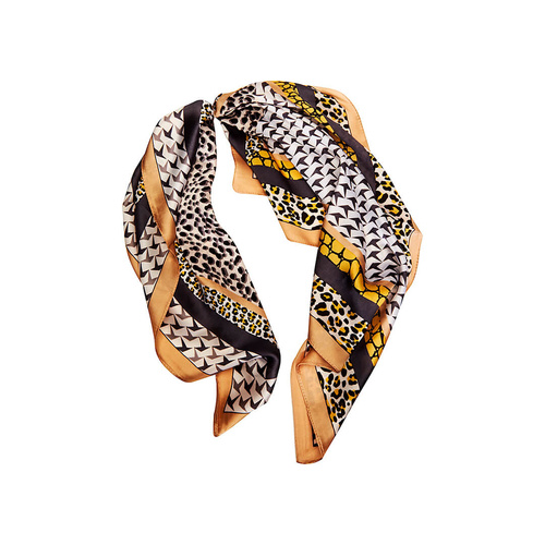 Avalea Hårscarf Siden Golden Safari