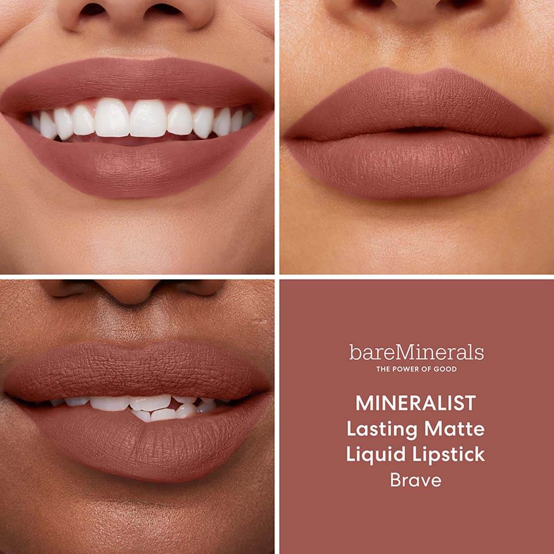 bareMinerals Mineralist Lasting Matte Liquid Lipstick Brave 3.5 ml