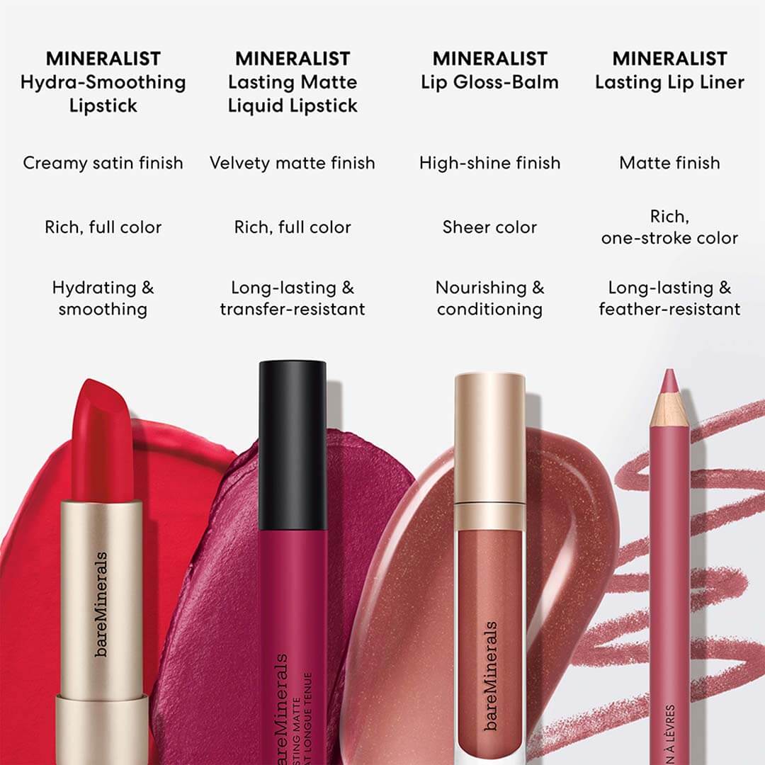 bareMinerals Mineralist Lasting Matte Liquid Lipstick Brave 3.5 ml