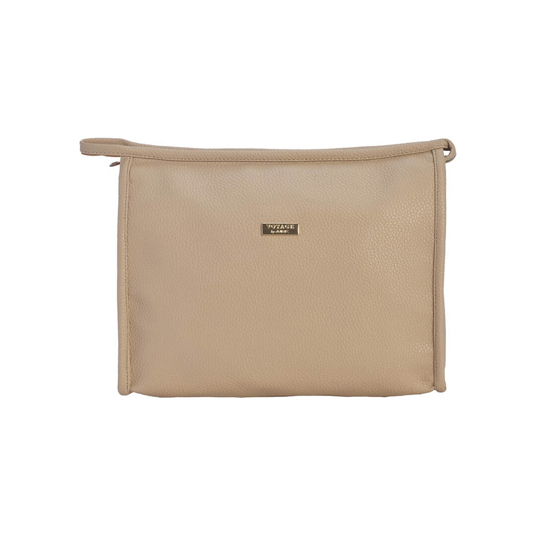 JJDK Siri Large Cosmetic Bag Beige