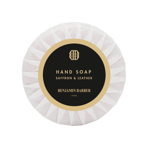 Benjamin Barber Saffron And Leather Hand Soap 100g