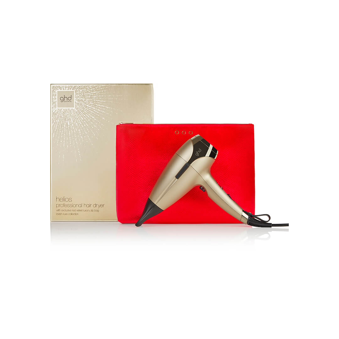 ghd Helios Hair Dryer In Champagne Gold