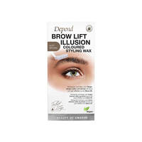 Depend Perfect Eye Brow Lift Illusion Coloured Styling Wax Soft Brown 5g