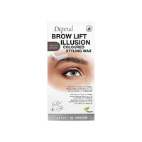 Depend Perfect Eye Brow Lift Illusion Coloured Styling Wax Medium Brown 5g