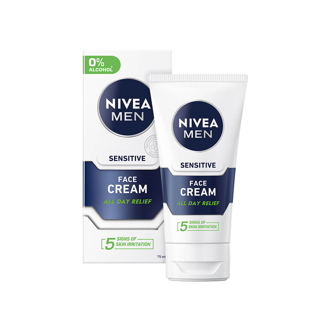 Nivea Men Sensitive Moisturizing Face Cream 75 ml