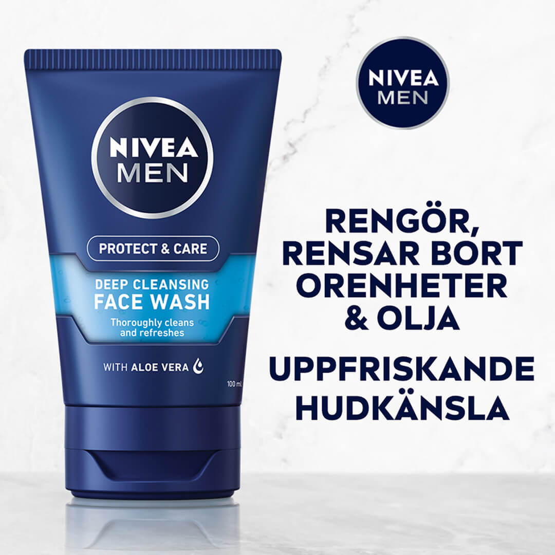 Nivea Men Protect And Care Cleansing Face Wash 100 ml