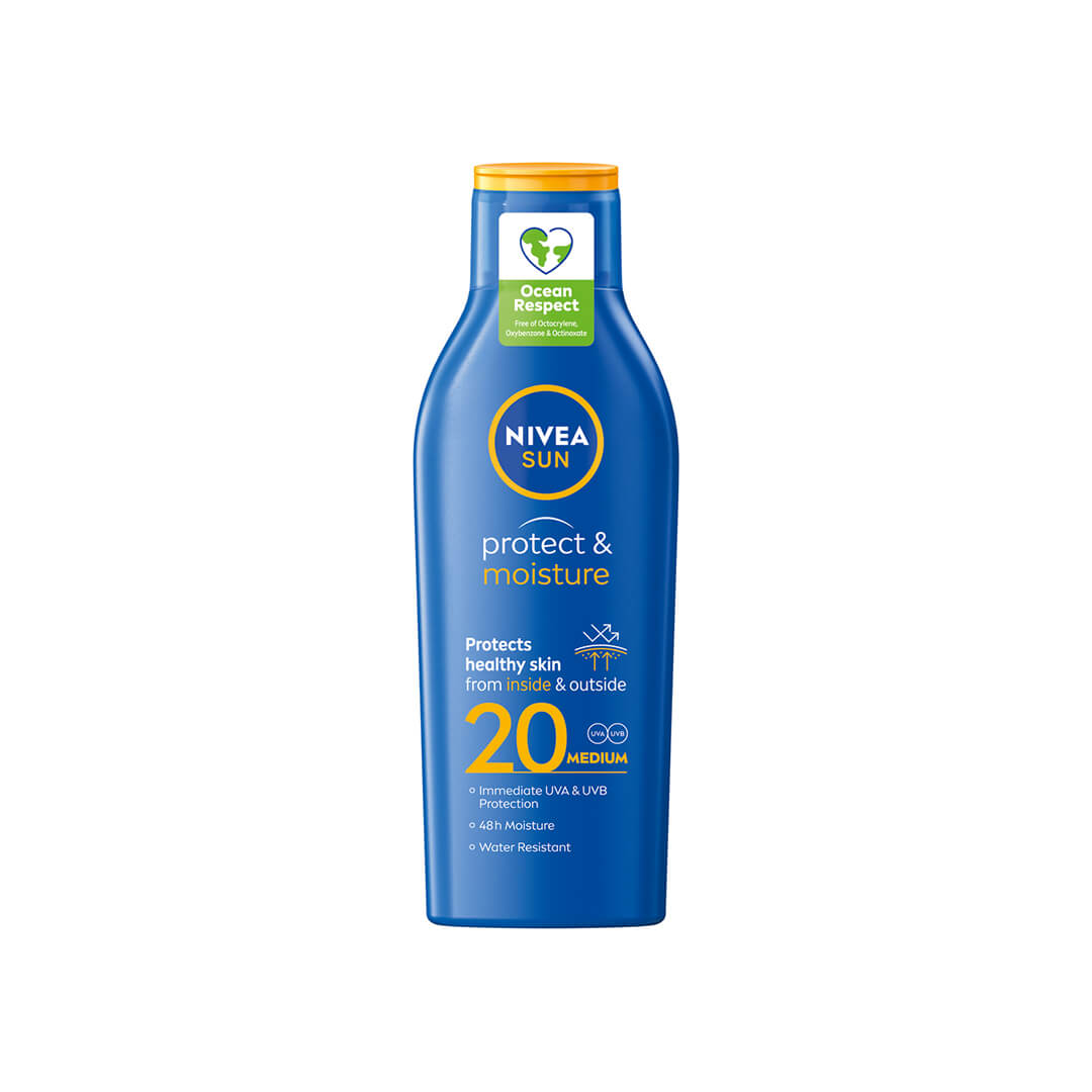 Nivea Sun Protect And Moisture Sun Lotion Spf20 200 ml