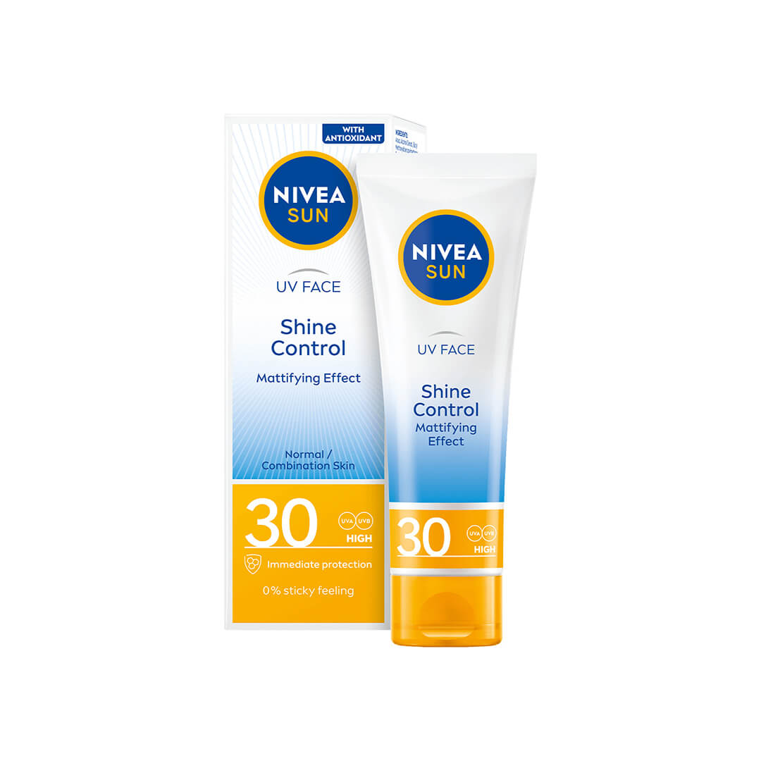 Nivea Sun Uv Face Shine Control Cream Spf30 50 ml