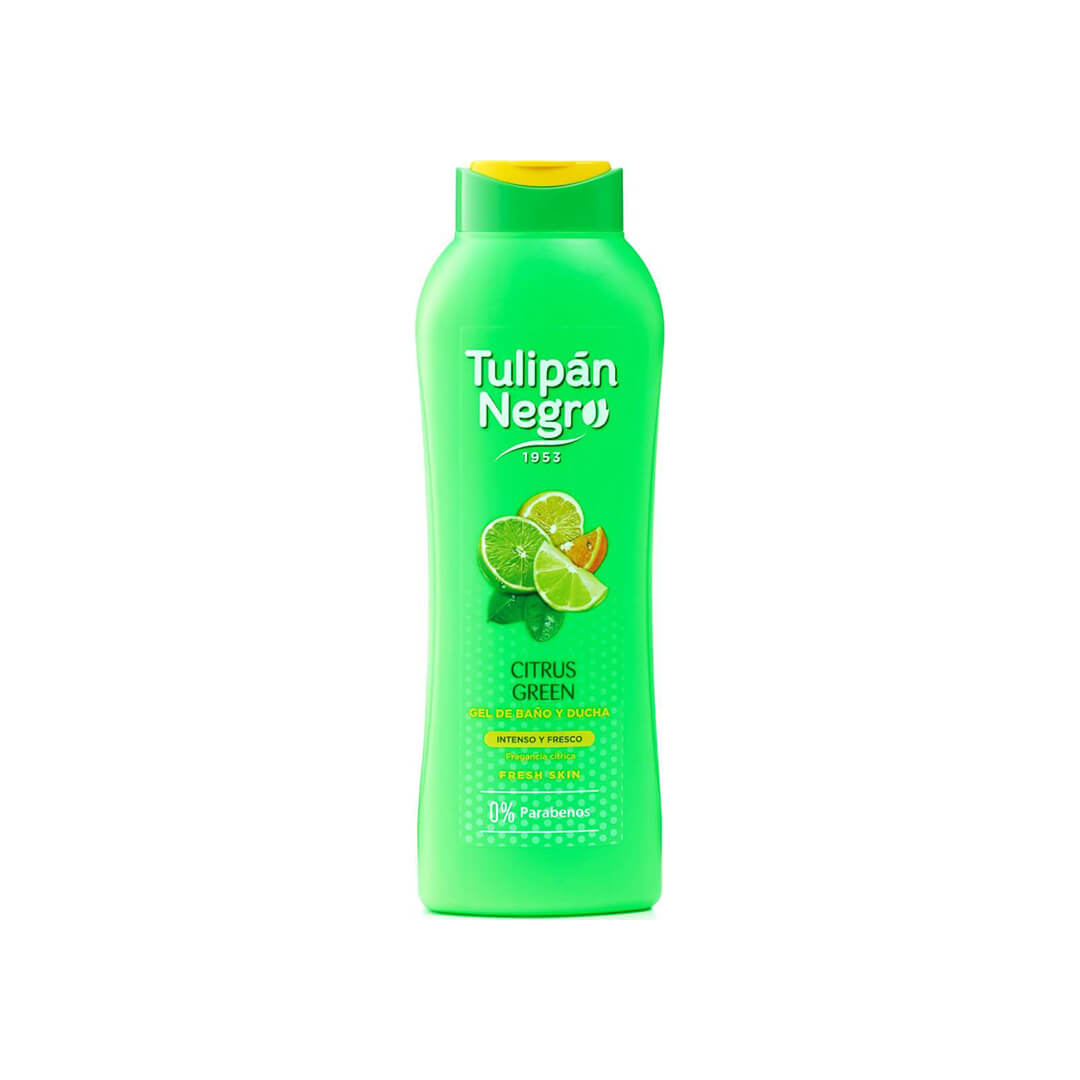 Tulipan Negro Shower Gel Citrus Green 650 ml