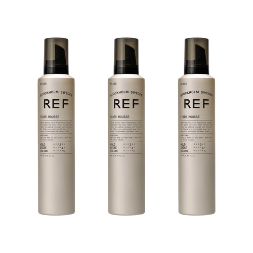 REF Fiber Mousse No 345 3 x 250 ml