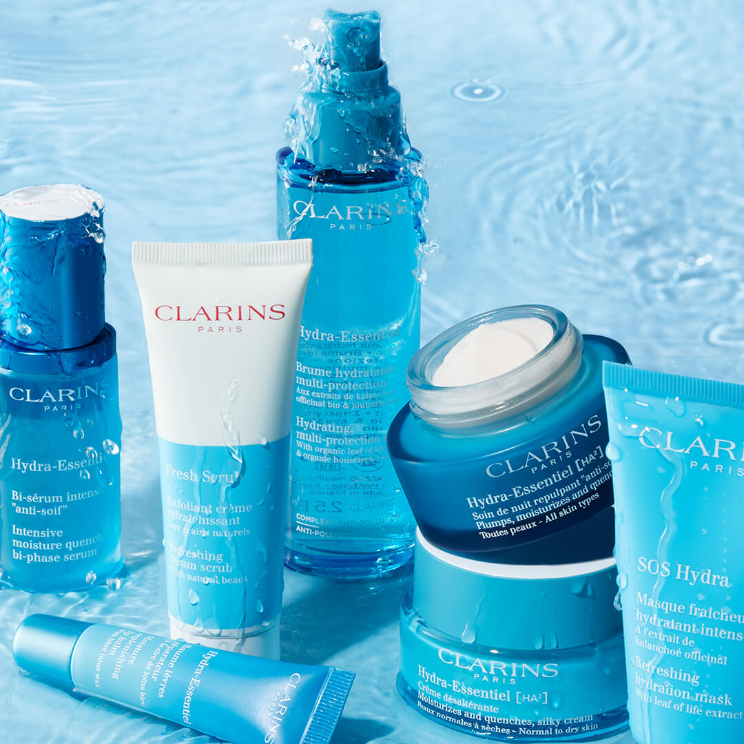 Clarins Hydra Essentiel Plumps Moisturizes And Quenches Night Care All Skin Type