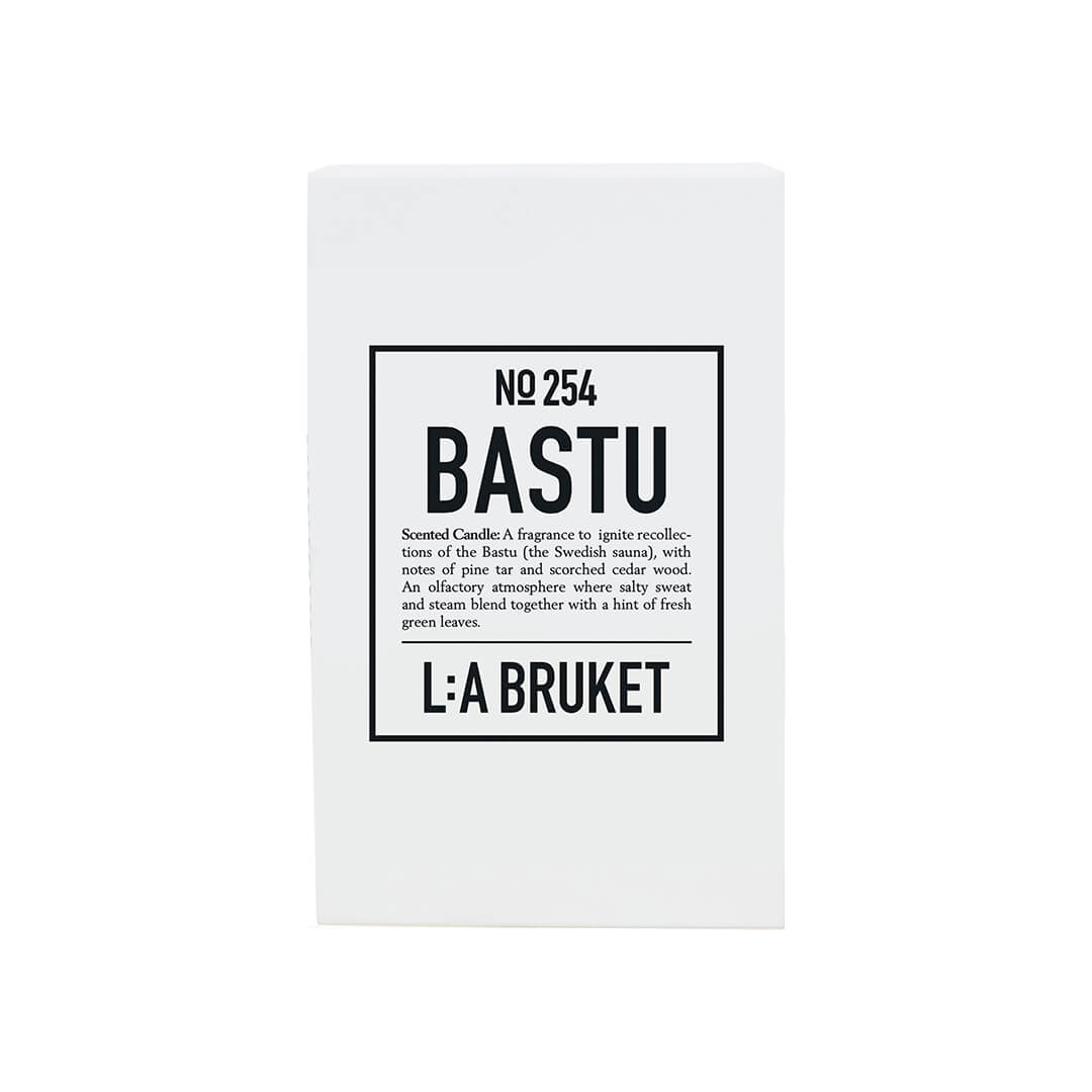 LA Bruket 254 Doftljus Bastu 260g